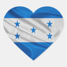 Flag of Honduras Stickers