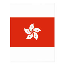 Flag of Hong Kong postcards