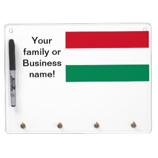 Flag of Hungary Dry Erase Whiteboards