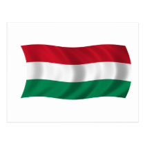 Flag of Hungary postcards