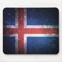 Flag of Iceland Mousepad