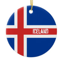 Flag of Iceland Ornament ornaments