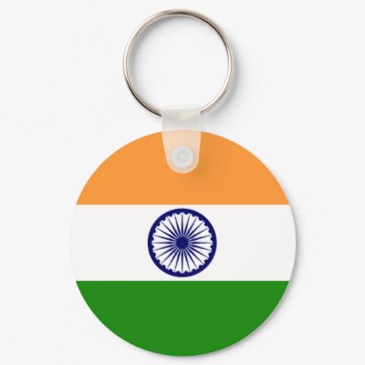 Flag of India Keychain by forbes1954
