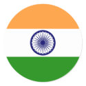 Flag of India Sticker by forbes1954 Flag of India Sticker