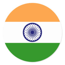 Flag of India Sticker by forbes1954 Flag of India Sticker