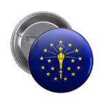 Flag of Indiana Buttons
