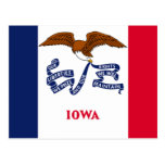 Flag of Iowa Post Card