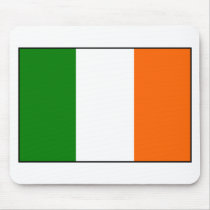 Flag of Ireland mousepads by ameriyank Flag of Ireland mousepads