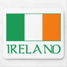 Flag of Ireland Mousepads