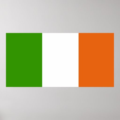 Flag of Ireland Print Zazzle