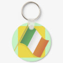Flag of Ireland T-shirts and Gifts keychains