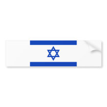 Flag of Israel Bumper Stickers