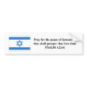 Flag of Israel bumper stickers by prawny Flag of Israel bumper stickers