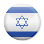 Flag of Israel magnets