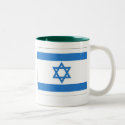 Flag of Israel mugs