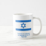 Flag of Israel, Mug