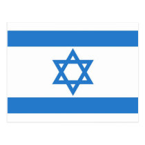 Flag of Israel postcards