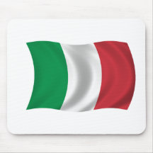 Flag of Italy Mouse Pads