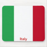 Flag of Italy Mouse Pads Flag of Italy Mouse Pads