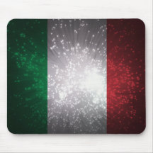 Flag of Italy Mousepads