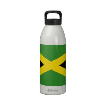 Flag of Jamaica Drinking Bottles