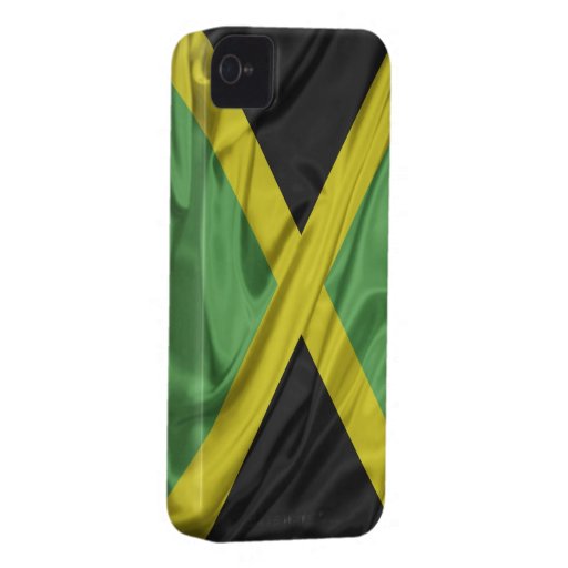 Flag of Jamaica iPhone 4/4S CaseMate Barely There CaseMate iPhone 4 Cases