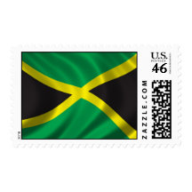 Flag of Jamaica Postage Stamp