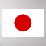 Flag of Japan Poster