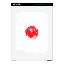 Flag of Japan Skins For iPad 3