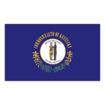 Flag of Kentucky Rectangular Stickers