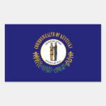 Flag of Kentucky Rectangular Stickers