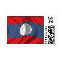 Flag of Laos Stamps
