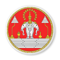 FLAG OF LAOS THREE HEAD ELEPHANT magnets