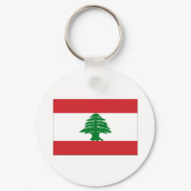 Flag of Lebanon keychains