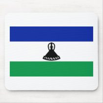 Flag of Lesotho Mouse Mats