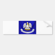 Flag of Louisiana, USA State Bumper Sticker