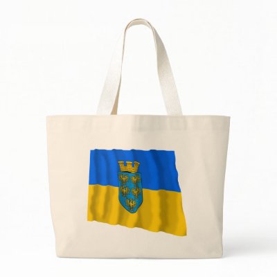 Flag of Lower Austria Canvas Bags by Vexillophile