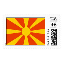Flag of Macedonia Stamp