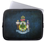 Flag of Maine Laptop Computer Sleeve