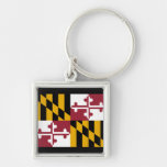 Flag of Maryland Keychains