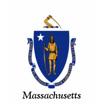 Flag of Massachusetts T Shirts