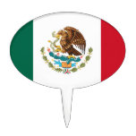 Flag of Mexico Cake Topper