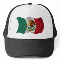 Flag of Mexico, Coat of Arms Mesh Hats