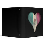 Flag Of Mexico In A Heart Binders