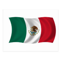 Flag of Mexico postcards