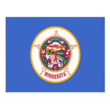 Flag of Minnesota Postcards