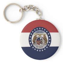 Flag of Missouri Key Chain
