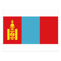 Flag of Mongolia postcards
