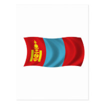 Flag of Mongolia postcards