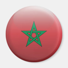 Flag of Morocco Fridge Magnets